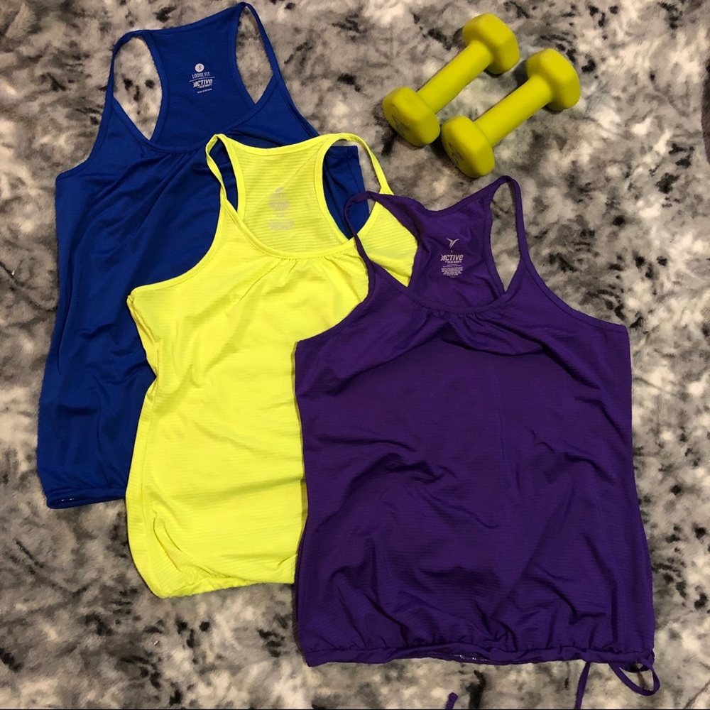 💜OldNavy💜 Bundle of 3 workout tops